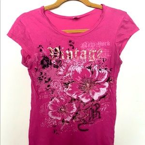 Y2K Early 2000s Max Rave Vintage Top Size S Cotton